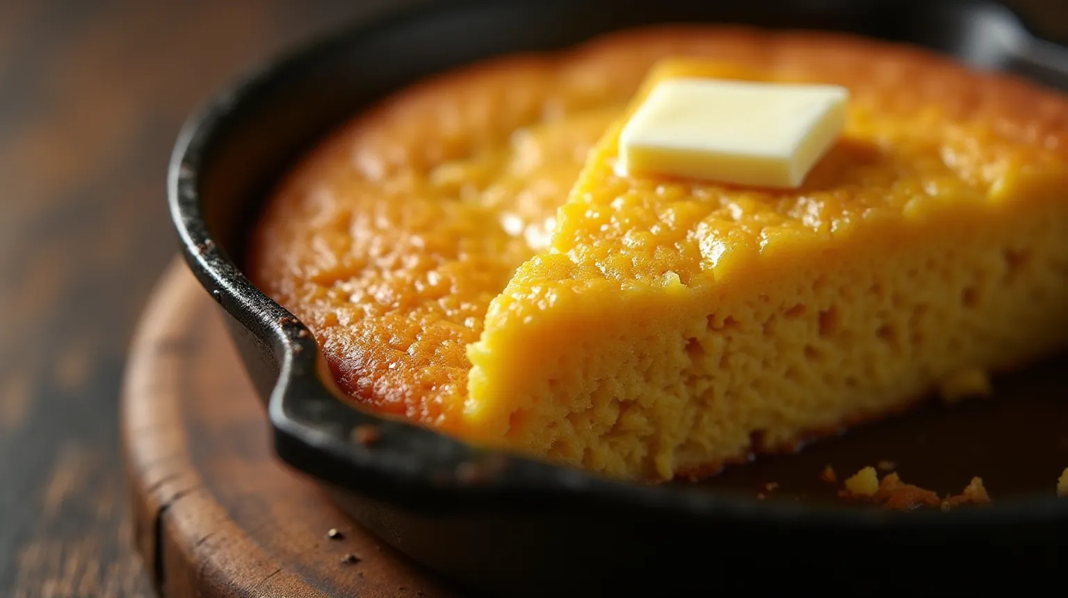 Cast Iron Cornbread